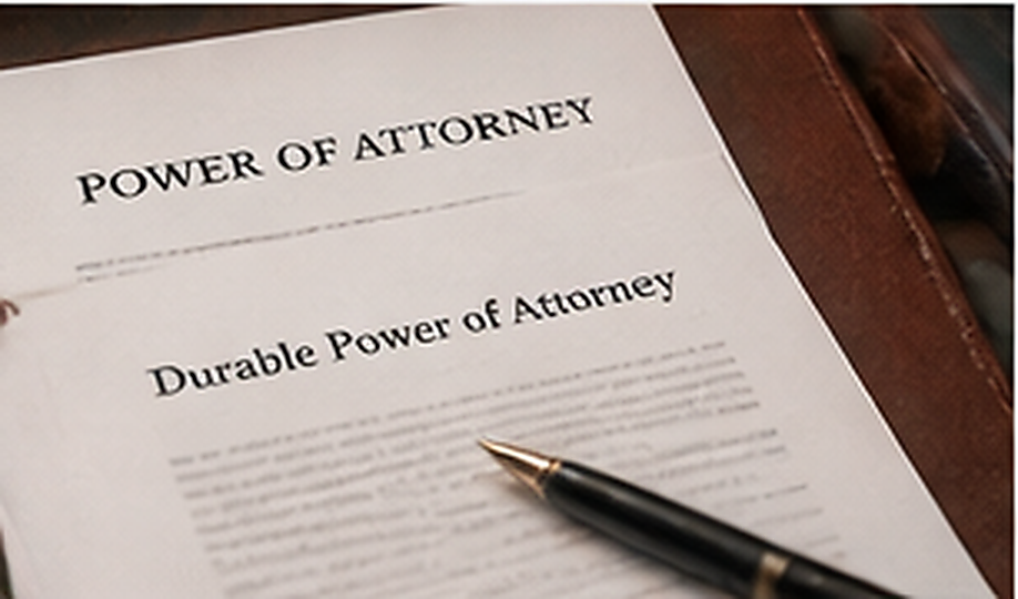 Power of attorney document